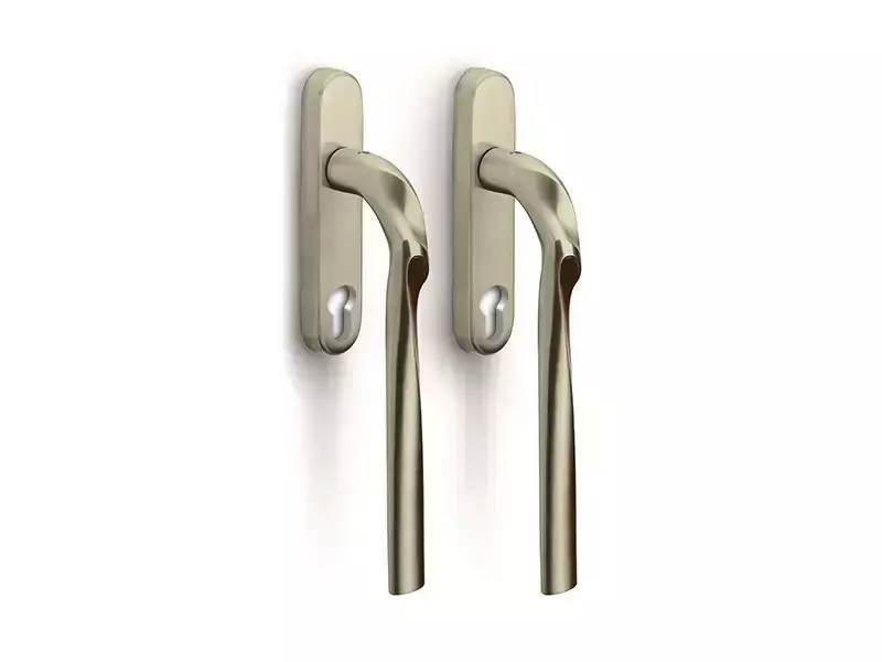 Hefschuifdeurbeslag Champagne PVD Zaha Hadid ZH230PAY PC69