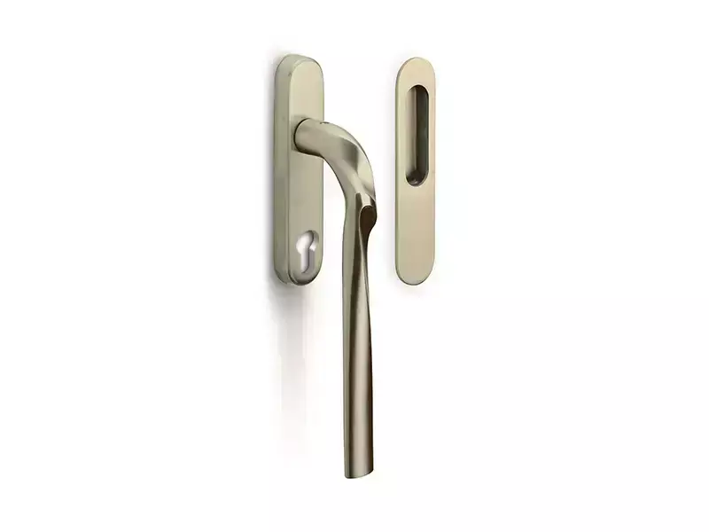 Hefschuifdeurbeslag Champagne PVD Zaha Hadid ZH230Y PC69