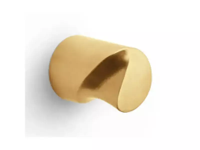 Meubelknop Mat goud PVD Zaha Hadid Eleez ZH25M