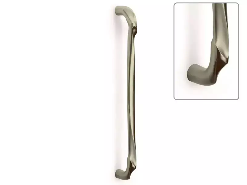 Deurgreep Rechts Champagne PVD Zaha Hadid Eleez ZH400-R NP