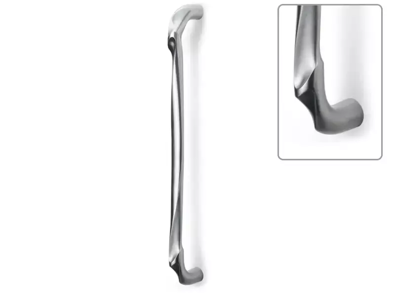 Deurgreep Links Mat RVS Zaha Hadid Eleez ZH400-L PS