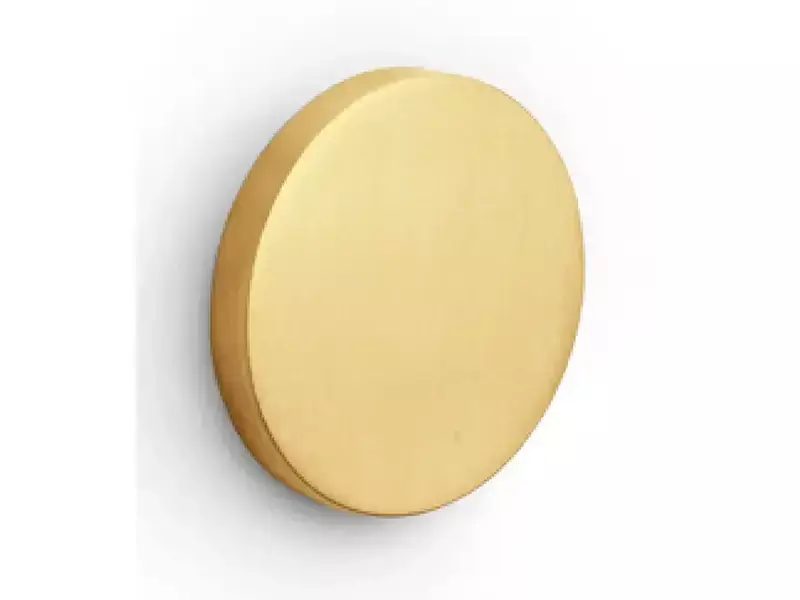 Blindrozet Mat goud PVD Zaha Hadid Eleez ZHB53