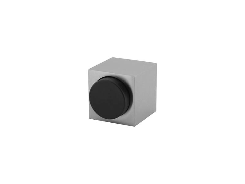 Olivari deurstop Cubo chroom mat