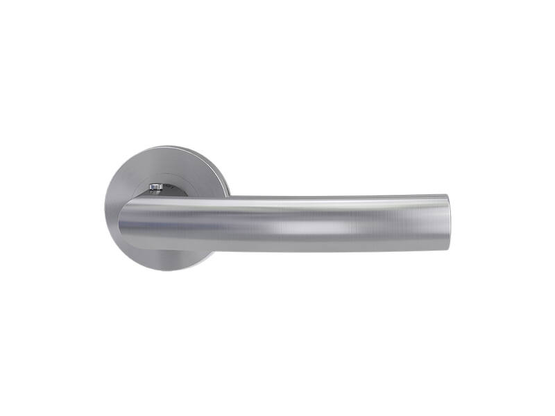 Griffwerk Deurklink Lorita Smart2Lock Rvs Rechts rond schroefrozet