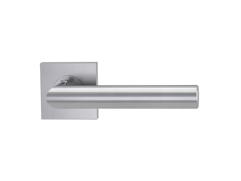 Griffwerk Deurklink Lucia Prof Smart2Lock Rvs Rechts vierkant schroefrozet