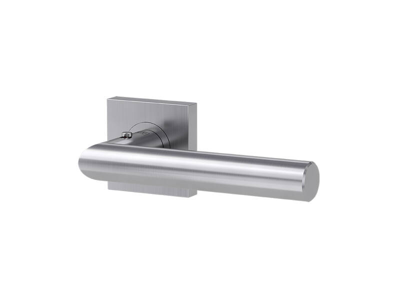Griffwerk Deurklink Lucia Prof Smart2Lock Rvs Rechts vierkant schroefrozet