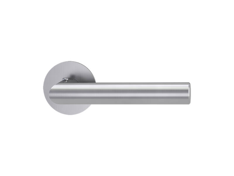 Griffwerk Deurklink Lucia Piatta S Smart2Lock RVS Rechts rond rozet