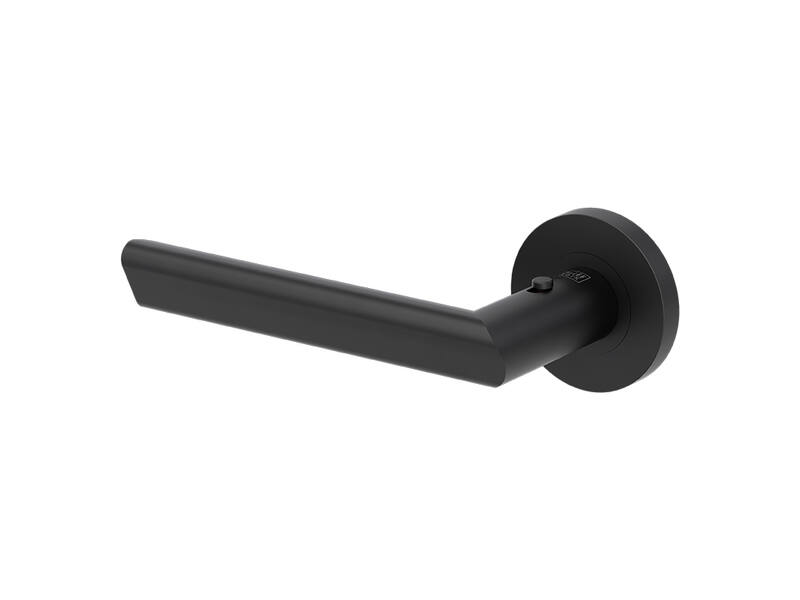 Griffwerk Deurklink TRI 134 Smart2Lock Grafietzwart Links rond rozet