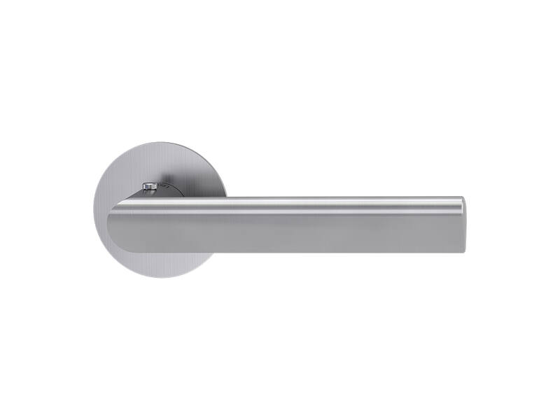 Griffwerk Deurklink TRI 134 Smart2Lock Rvs Rechts rond vlak rozet