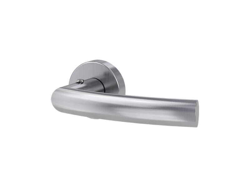Griffwerk Deurklink Lorita Smart2Lock Mat Rvs Rechts rond cliprozet