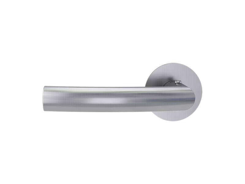Griffwerk Deurklink Lorita Piatta S Smart2Lock Mat Rvs Links rond vlak rozet