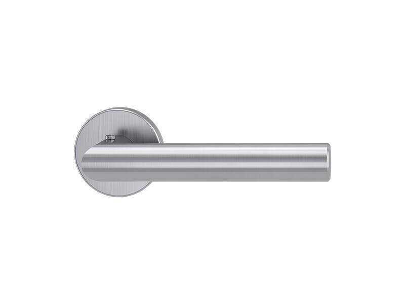 Griffwerk Deurklink Lucia Smart2Lock Rvs Rechts rond cliprozet