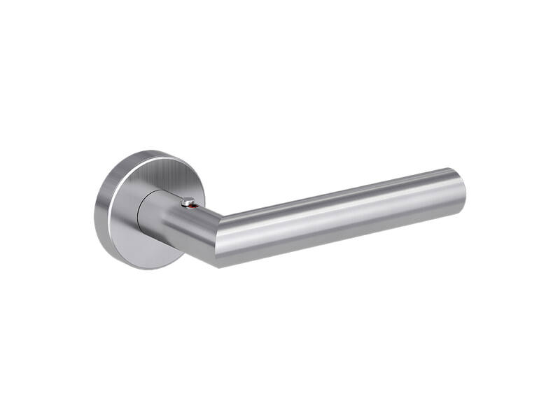 Griffwerk Deurklink Lucia Smart2Lock Rvs Rechts rond cliprozet