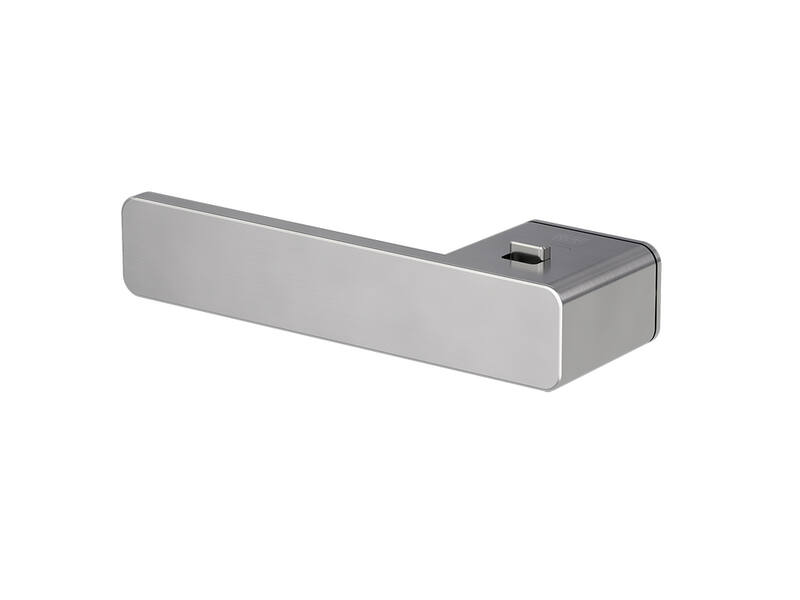Griffwerk Deurklink R8 One Smart2Lock Fluweelgrijs Links rozetloos