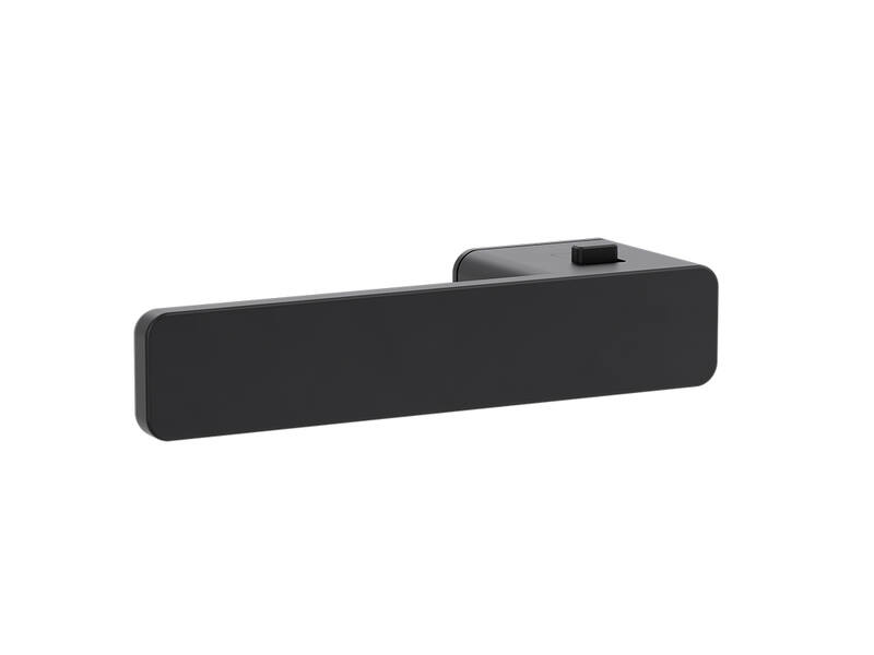 Griffwerk Deurklink R8 One Smart2Lock Grafietzwart Links rozetloos
