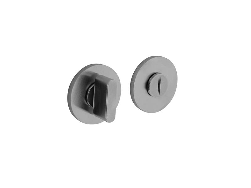 Olivari Wc-garnituur rond chroom mat