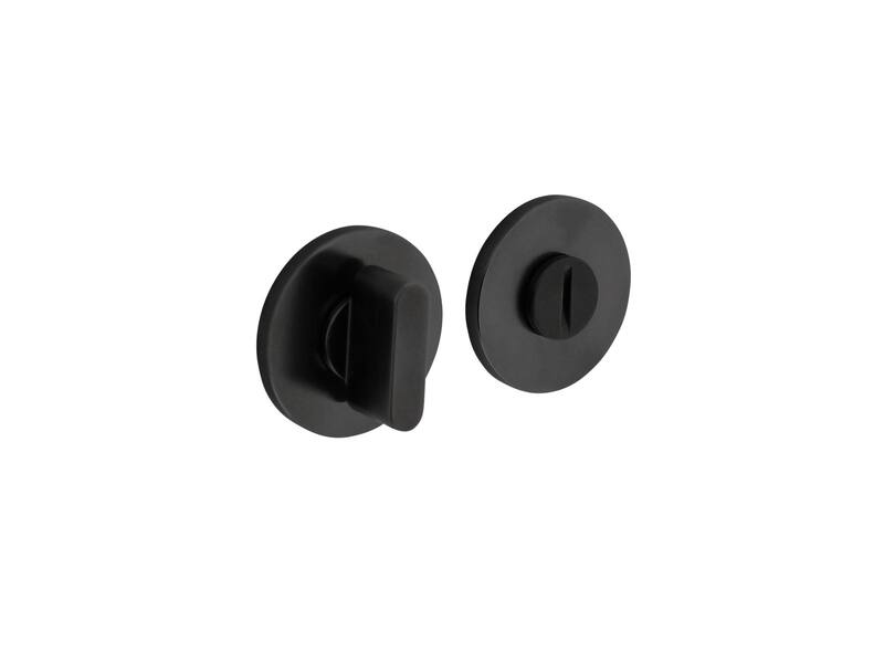 Olivari Wc-garnituur rond antraciet mat PVD