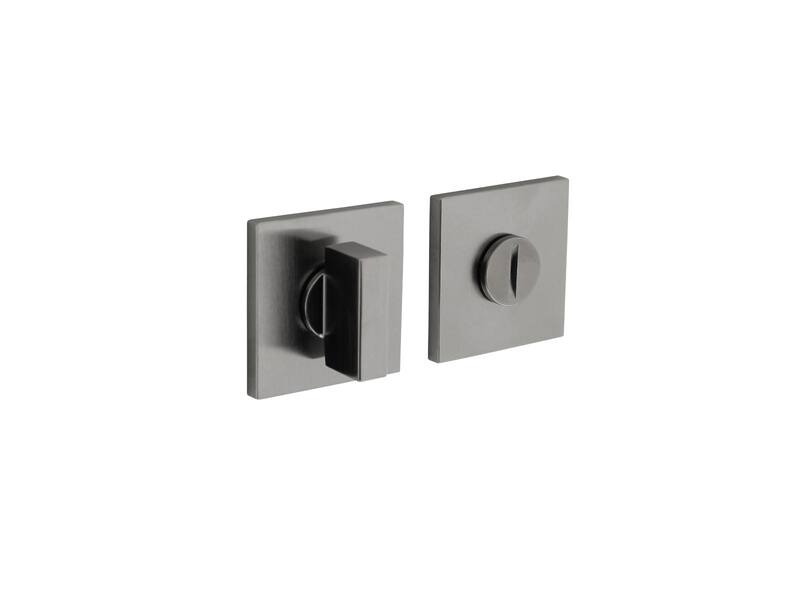 Olivari Wc-garnituur vierkant rvs mat PVD