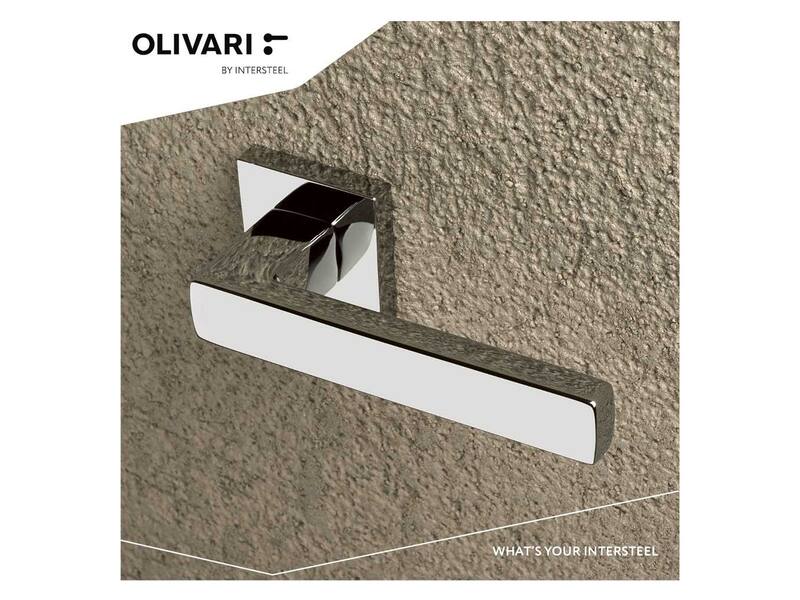 Olivari deurkruk Planet Q op rozet chroom