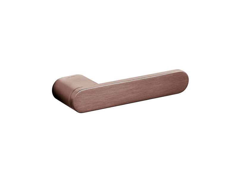 Olivari deurkruk Radial brons mat titaan PVD