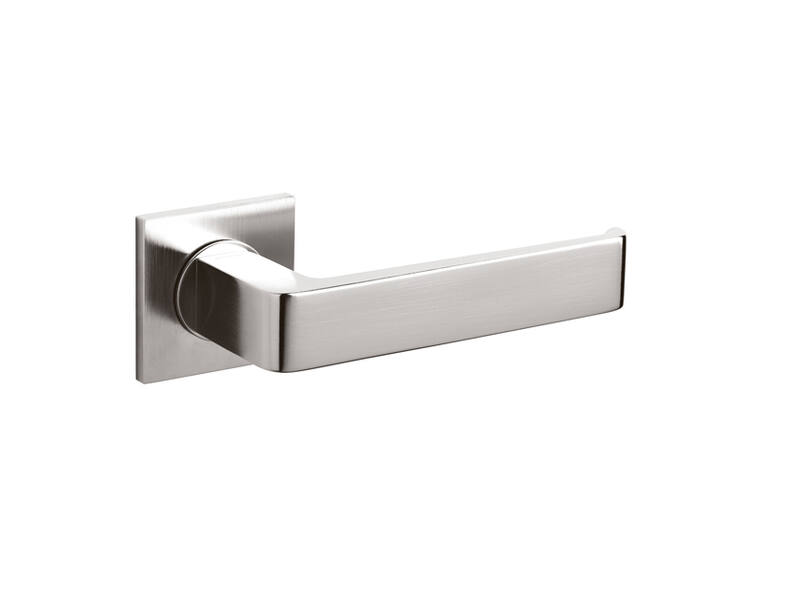 Olivari deurkruk Milano Q op rozet rvs mat PVD