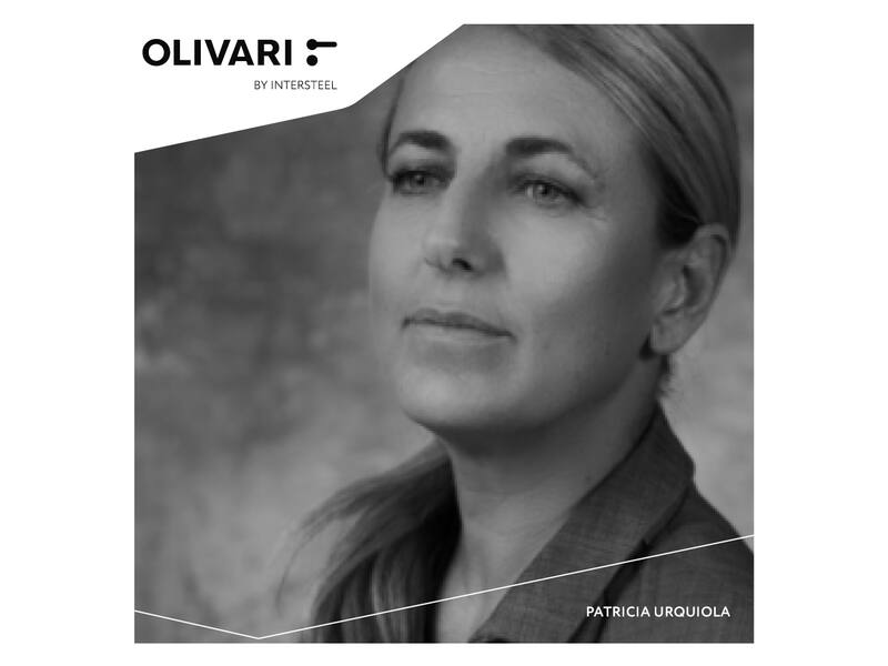 Olivari deurkruk Conca op rozet chroom