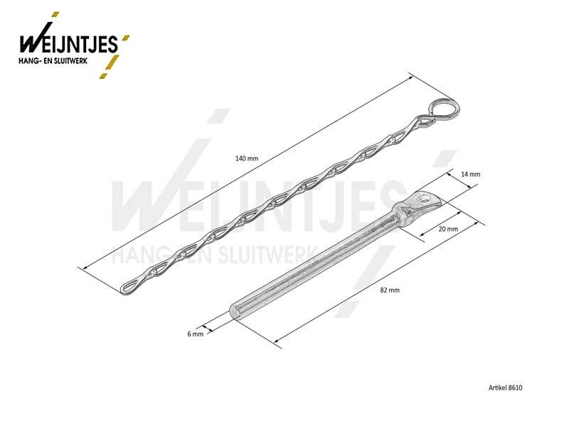 Raampen Aluminium 100 mm