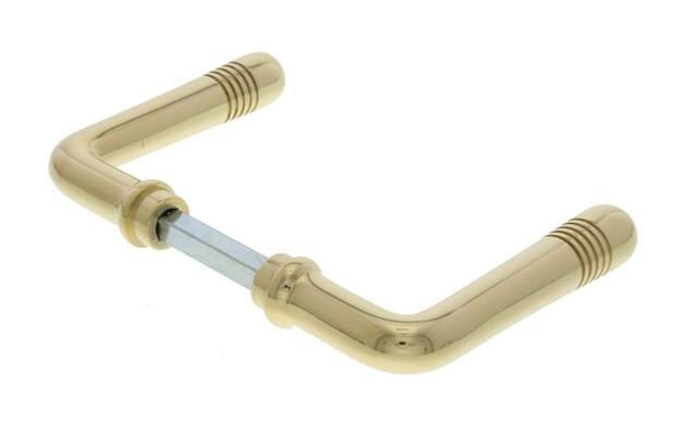 Deurkruk Messing Art Deco 116 mm