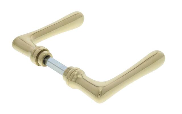 Deurkruk Messing Elegant recht 110 mm