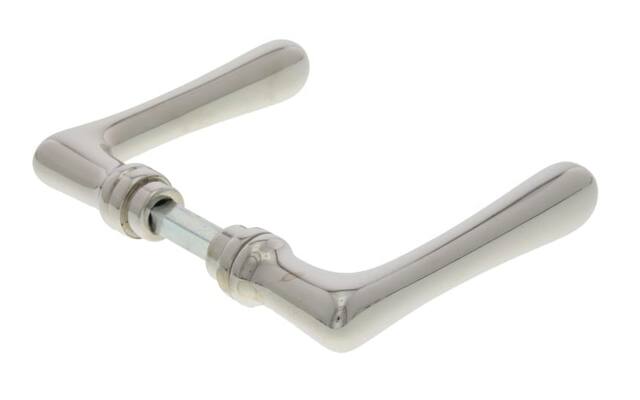 Deurkruk Nikkel Elegant recht 110 mm