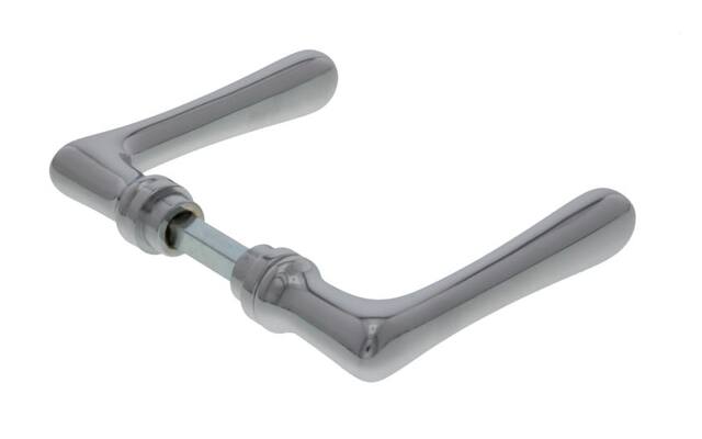 Deurkruk Chroom Elegant recht 110 mm