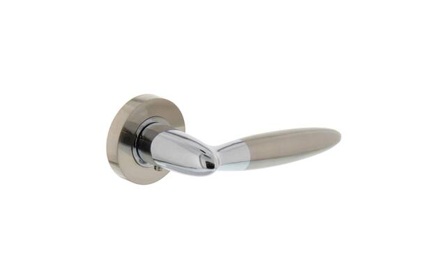 Intersteel Deurkruk Elen op rozet Chroom
