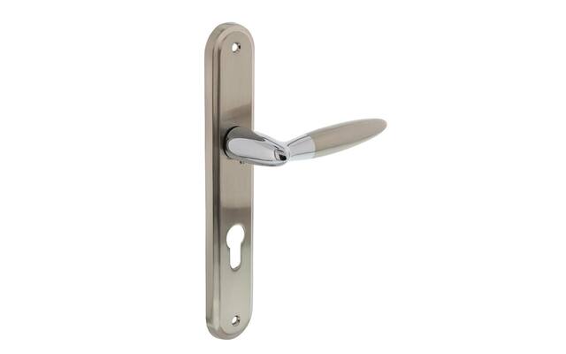 Intersteel Deurkruk Elen op schild PC72 mm chroom