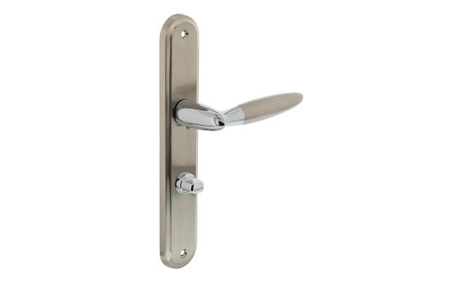 Intersteel Deurkruk Elen op schild WC63 mm chroom