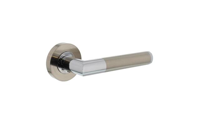 Intersteel Deurkruk Bastian op rozet Chroom
