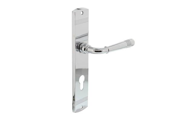 Intersteel Deurkruk Helena op schild PC72 mm chroom