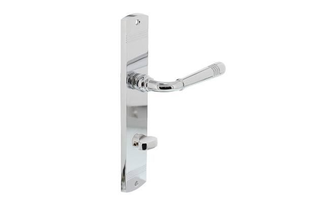 Intersteel Deurkruk Helena op schild WC63 mm chroom
