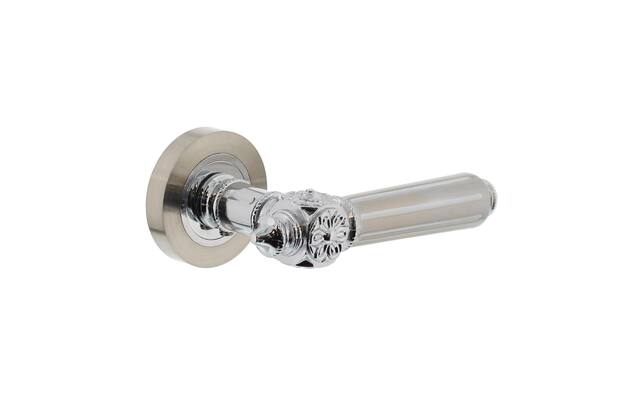 Intersteel Deurkruk Julietta op rozet Chroom