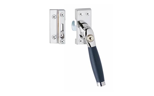 Intersteel Raamsluiting afsluitbaar SKG* rechts Ton 222 chroom/ebbenhout