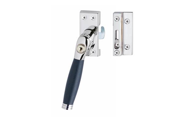 Intersteel Raamsluiting afsluitbaar SKG* links Ton 222 chroom/ebbenhout