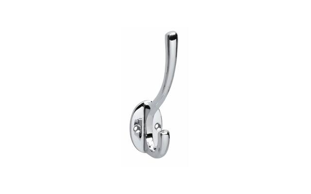 Intersteel Kapstokhaak ovaal Chroom