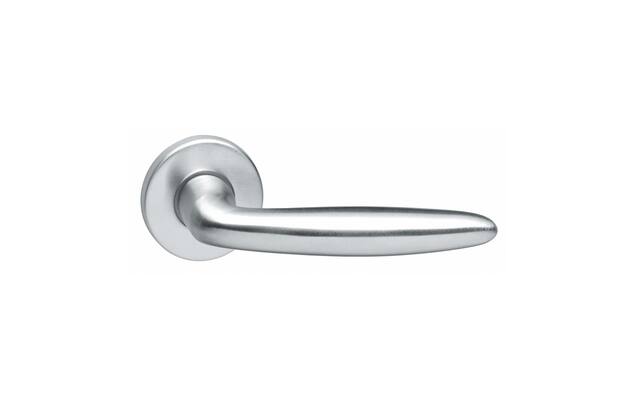 Intersteel Deurkruk Sigaar op rozet chroom mat