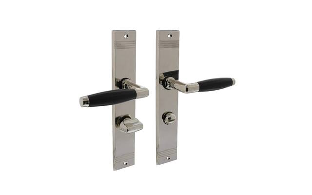 Intersteel Deurkruk Ton Basic met schild WC63mm nikkel