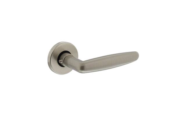 Intersteel Deurkruk Sophie met rozet 49x7mm verdekt mat nikkel