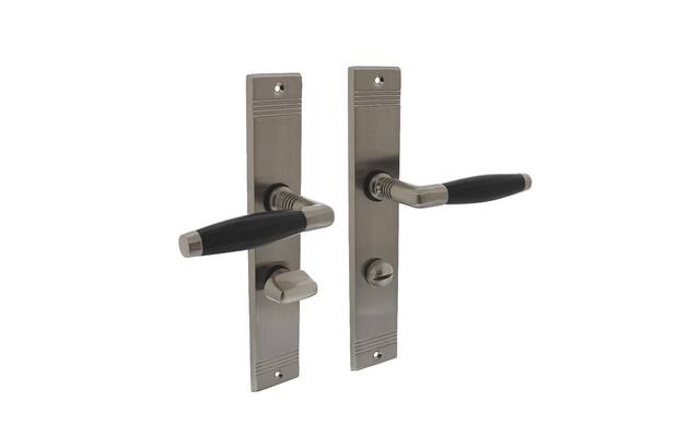 Intersteel Deurkruk Ton Basic met schild WC63mm nikkel mat