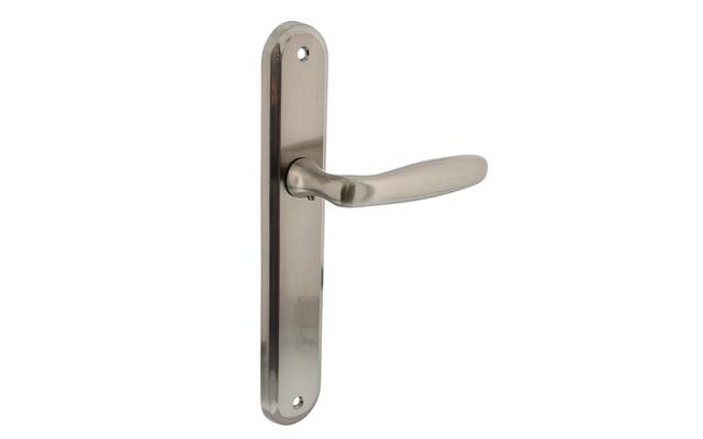 Intersteel Deurkruk Bjorn op schild blind nikkel mat