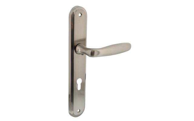 Intersteel Deurkruk Bjorn op schild PC72 mm nikkel mat