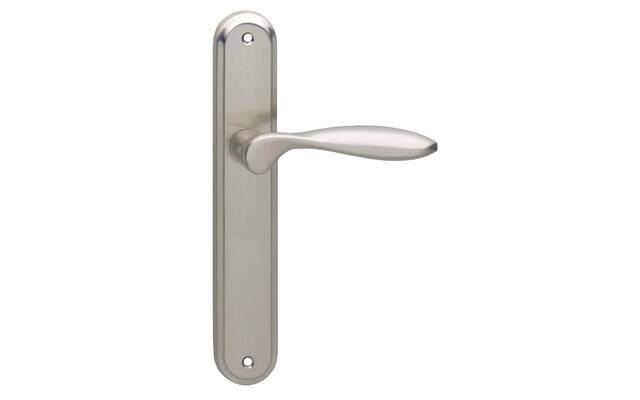 Intersteel Deurkruk George op schild blind Mat nikkel