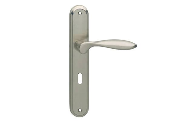 Intersteel Deurkruk George op schild SL56 mm Mat nikkel