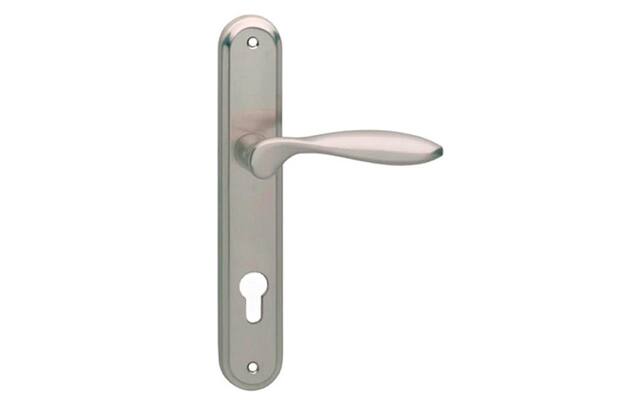 Intersteel Deurkruk George op schild PC72 mm Mat nikkel